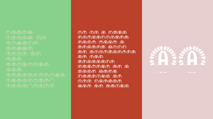 Sylvaleaf Split Monogram Font