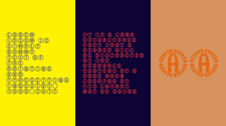 Sylvaleaf Monogram Font