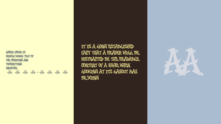 Lidakz One PERSONAL USE Font