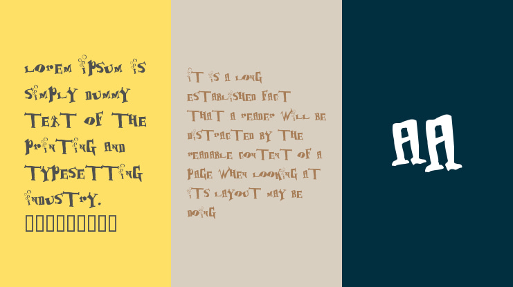 BabOonjaZzbaSsOon Font