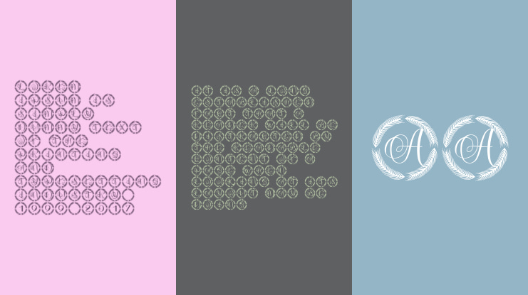 Virdelle Monogram Font