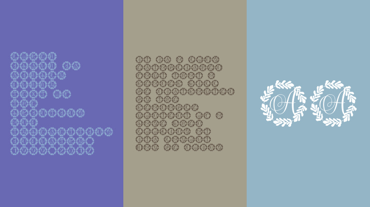 Virentia Monogram Font