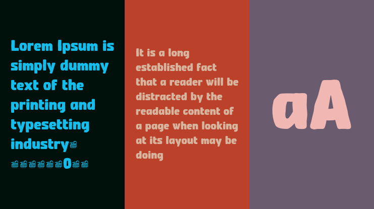 Thond Pachem Trial Font