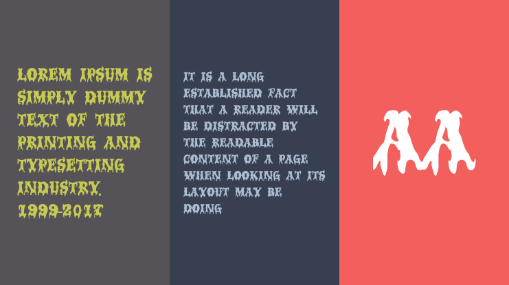 Caskford Halloween Font