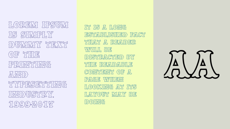 Caskford Hollow Font