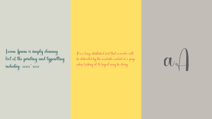 California Handmade Font