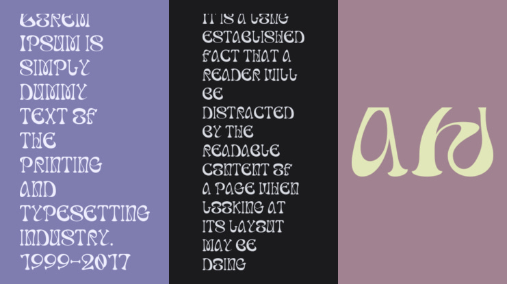 Dream theatrion-Personal use Font