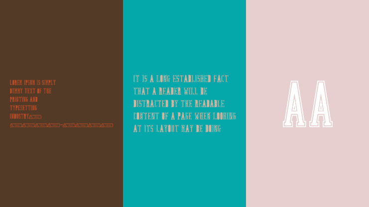 Jersey Font