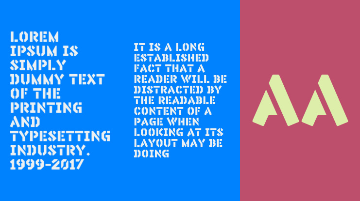 Silex Stencil Font