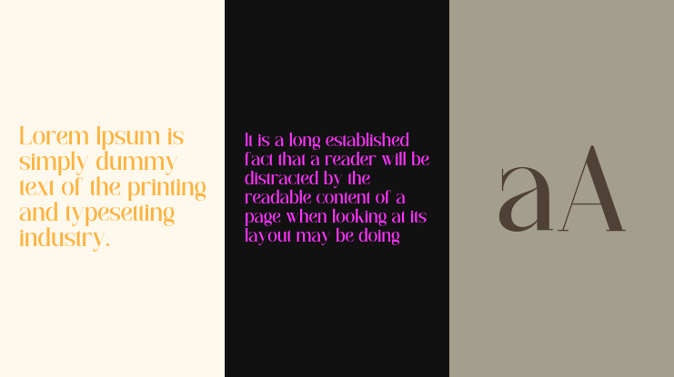 FLAREA Font