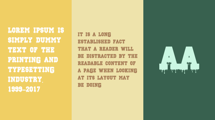 Blockton Halloween Font
