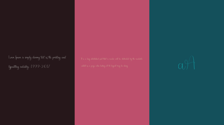 Handmade Wedding Font