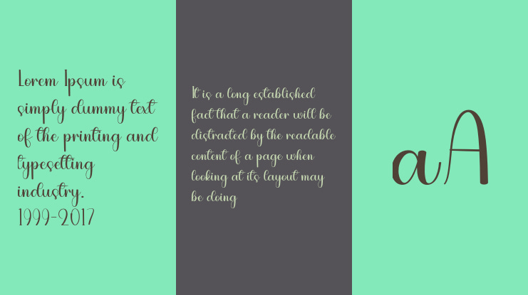 Elegance Calligraphy Font
