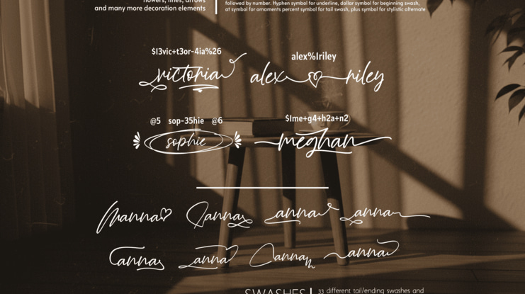 Moonlight Dreaming Handwritten Script Font