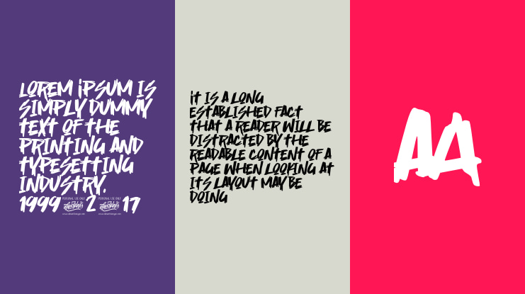 The Punk Notes Font