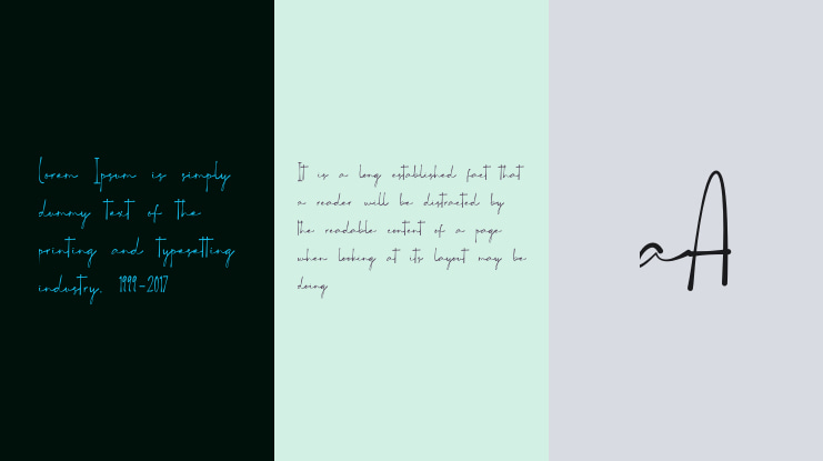 The Camellia Font
