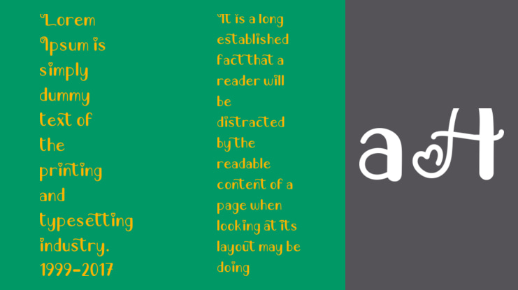 Valentine Loveletter Font