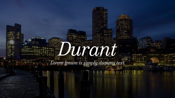 Durant Font