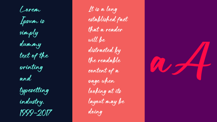 Nelagone Marker Font