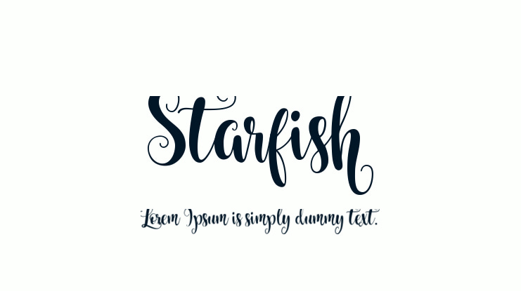 Starfish Font