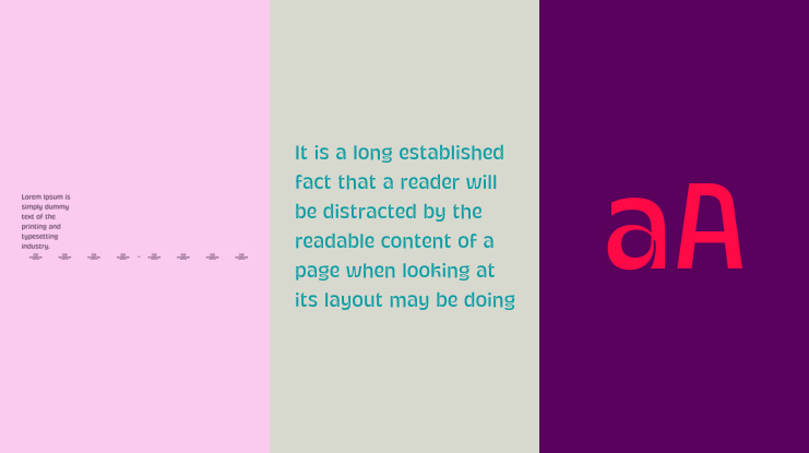 Galilea Sans PERSONAL USE Font Family