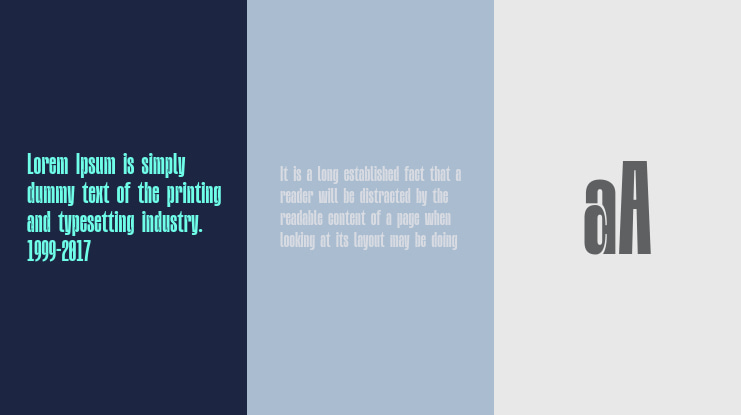 Radiale Font