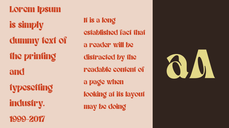 Blode starkly Font