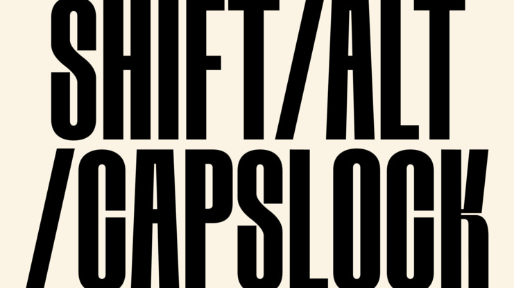 Radiale Condensed Font