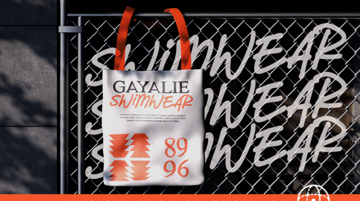 Gayalie Swimwear Serif and Script Font Duo Typeface