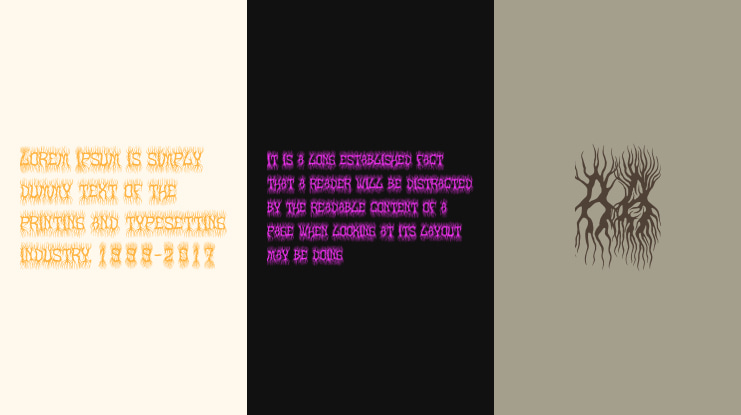Dark Root Font