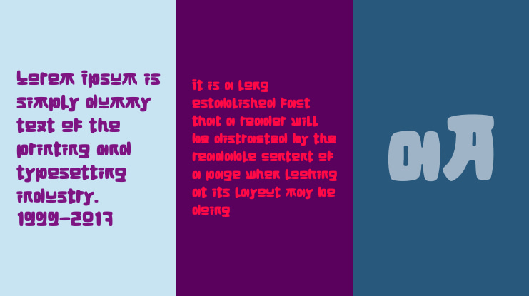 Hangul Street Font