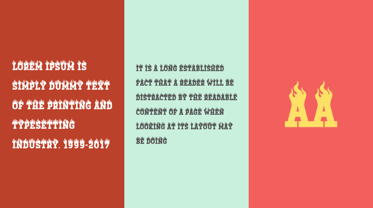 Fire Torch Font