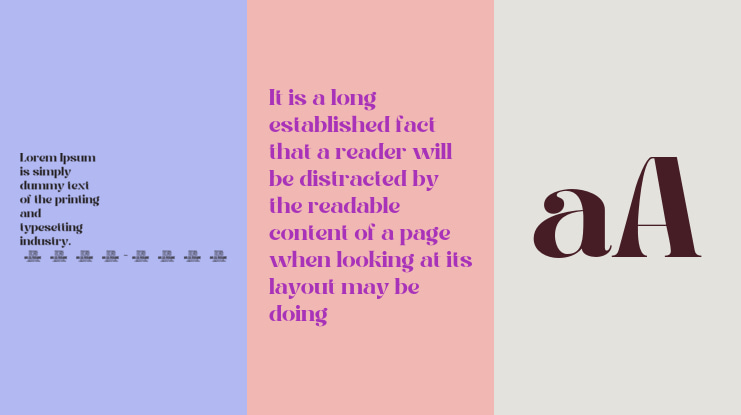 Roxaine Serif PERSONAL USE Font Family