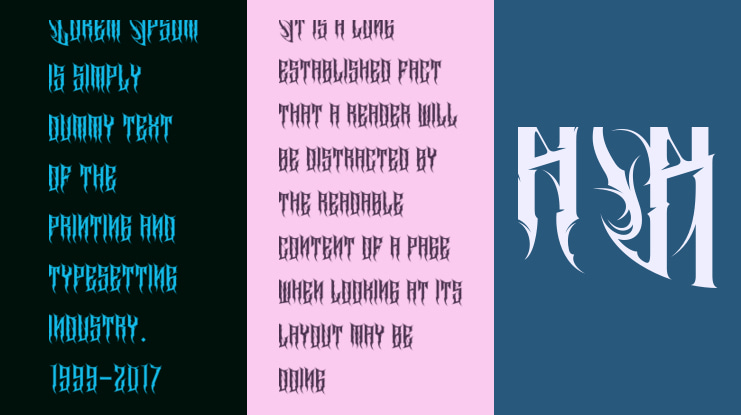 Cathedrave - Personal use Font