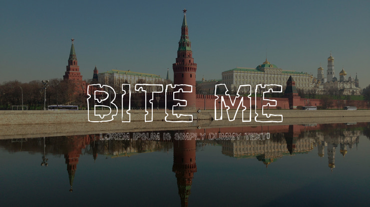 Bite Me Font