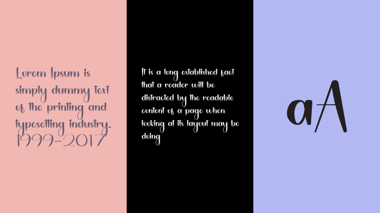 Saturday Calligraphy Font
