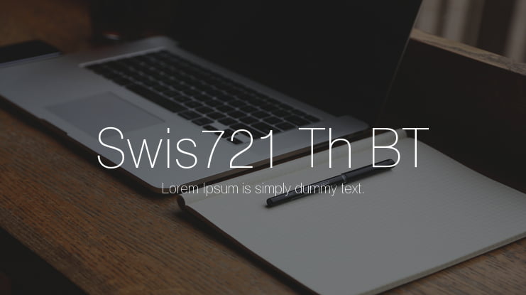 Swis721 Th BT Font