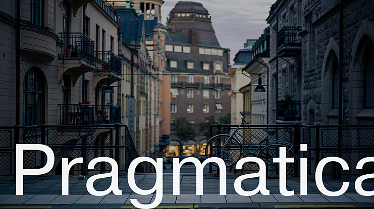 Pragmatica Font