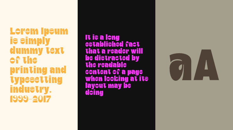 Gebrie Monika Font Family
