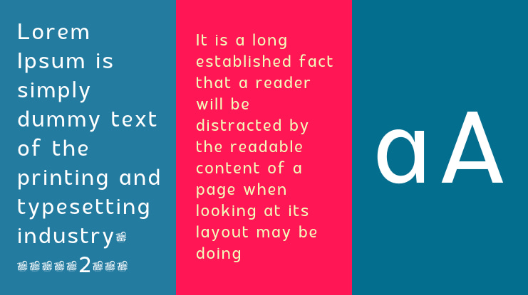 Hidophin Trial Font