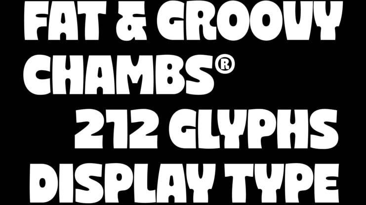 Chambs Bold Font