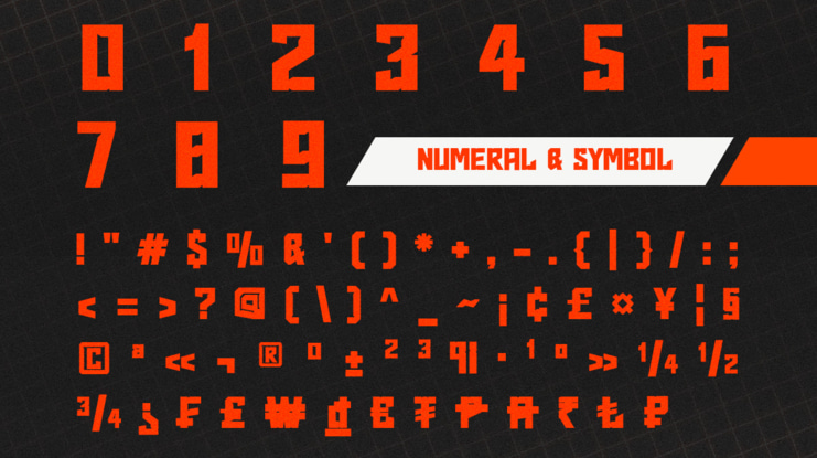Norezo A Futuristic Display Font