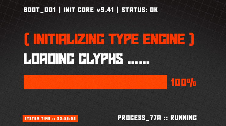 Norezo A Futuristic Display Font