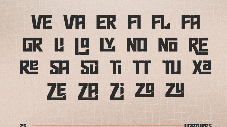 Norezo A Futuristic Display Font