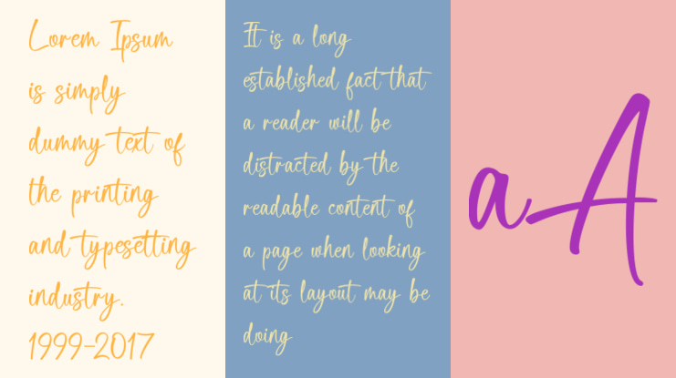 Delica Sitteen Font