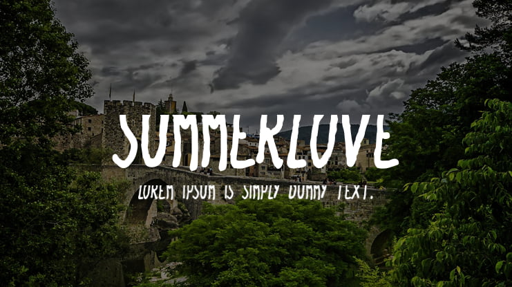 SummerLove Font