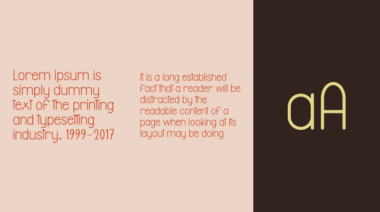Modern Outside Font