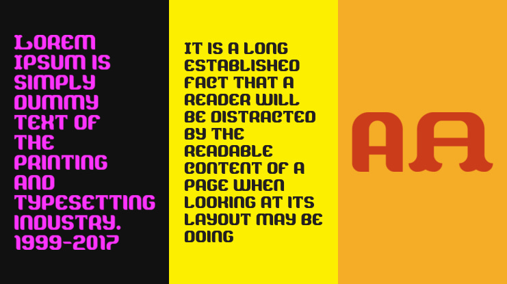ADREM sanden Font