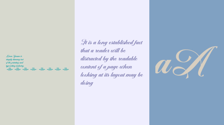 Lacheyard Script PERSONAL USE Font
