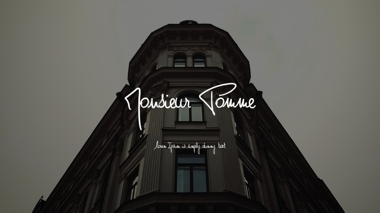 Monsieur Pomme Font